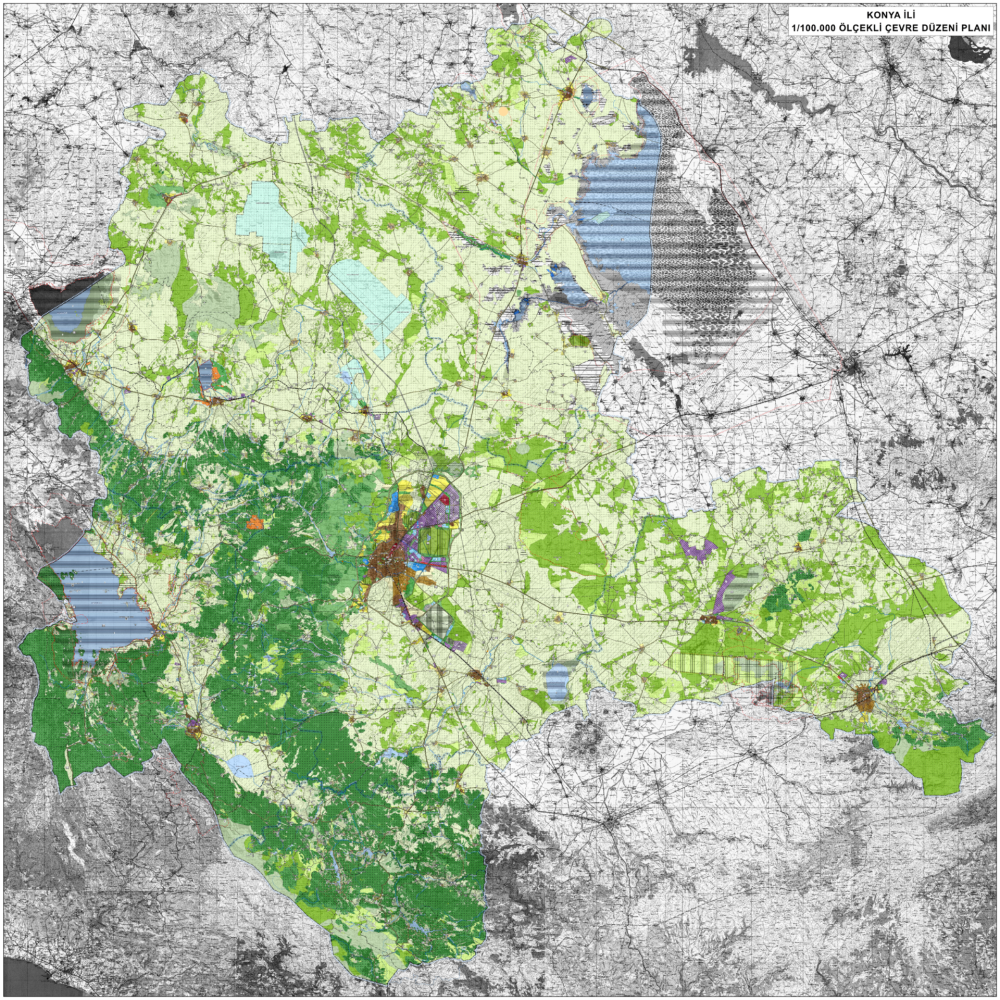 KONYA 1-100000 ÇEVRE DÜZENİ PLANI